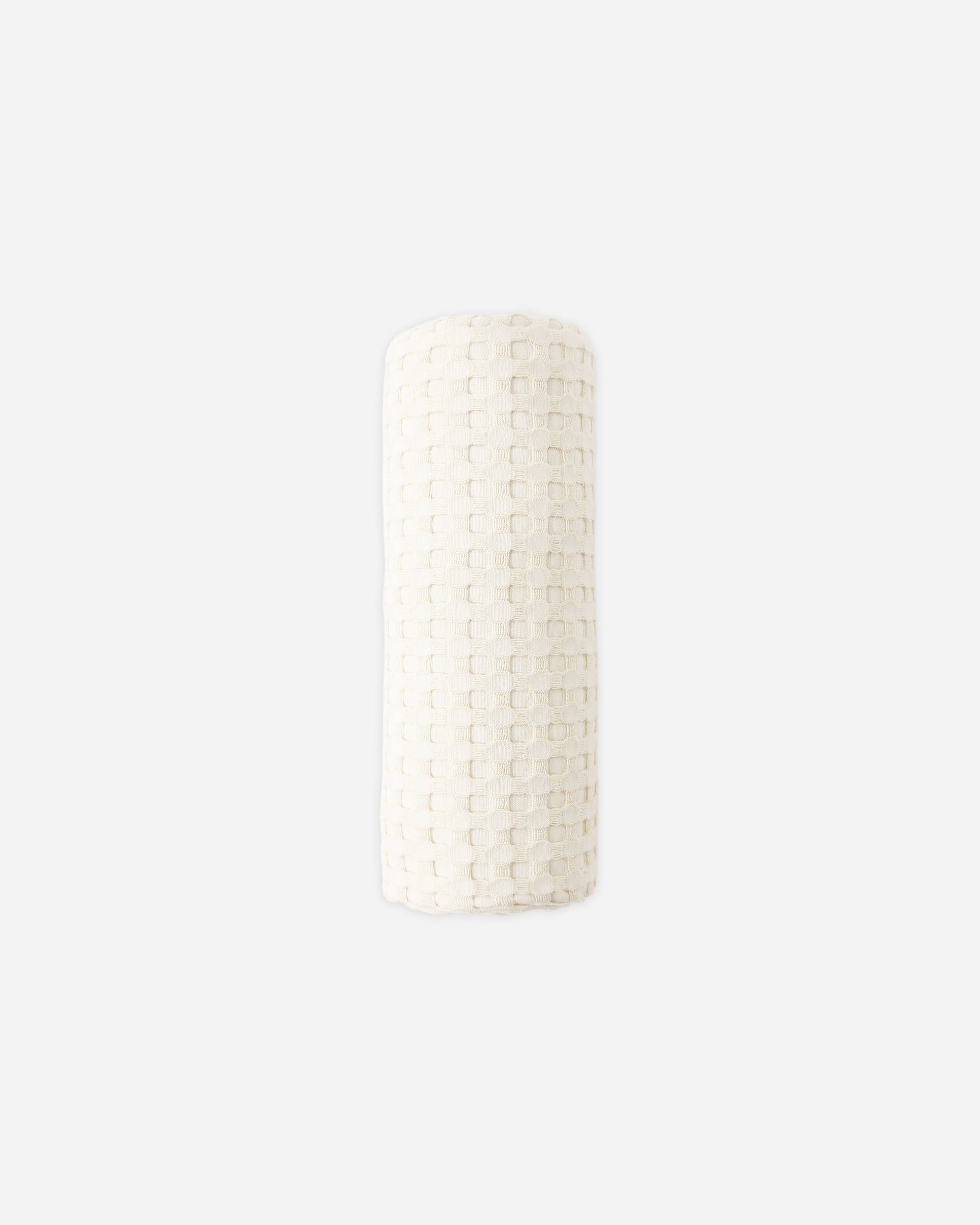 Waffle Baby Blanket | Natural