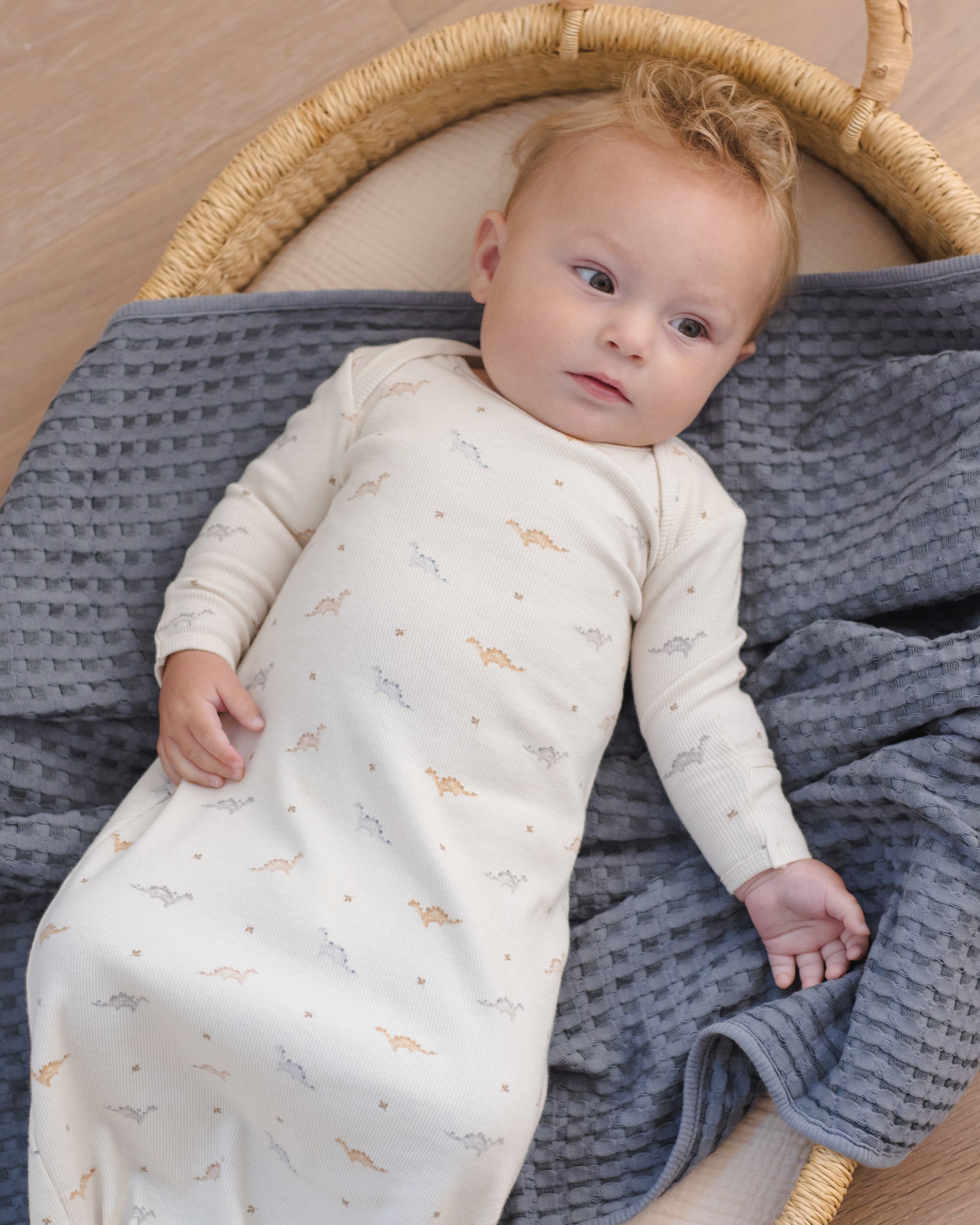 Waffle Baby Blanket | Ocean