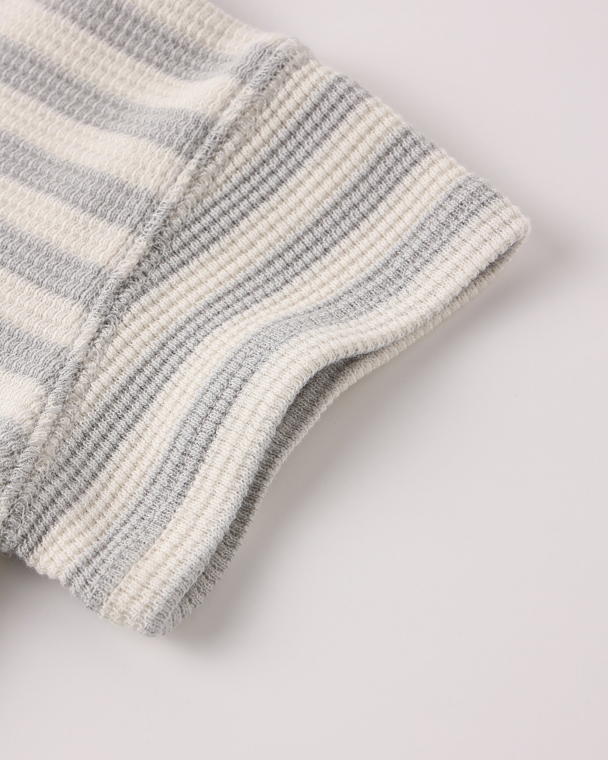 Waffle Tee + Short Set | Sky Stripe