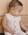 Woven Jumpsuit | Vintage Stripe