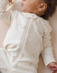 Zip Longsleeve Sleeper Footie | Bunnies