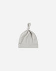 Knotted Baby Hat | Blue Micro Stripe