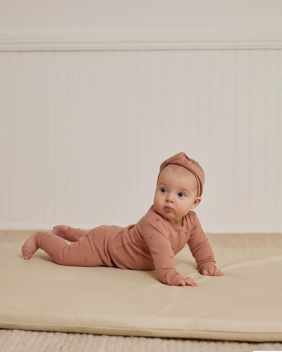 Ribbed Tee & Legging Set | Rose Bows