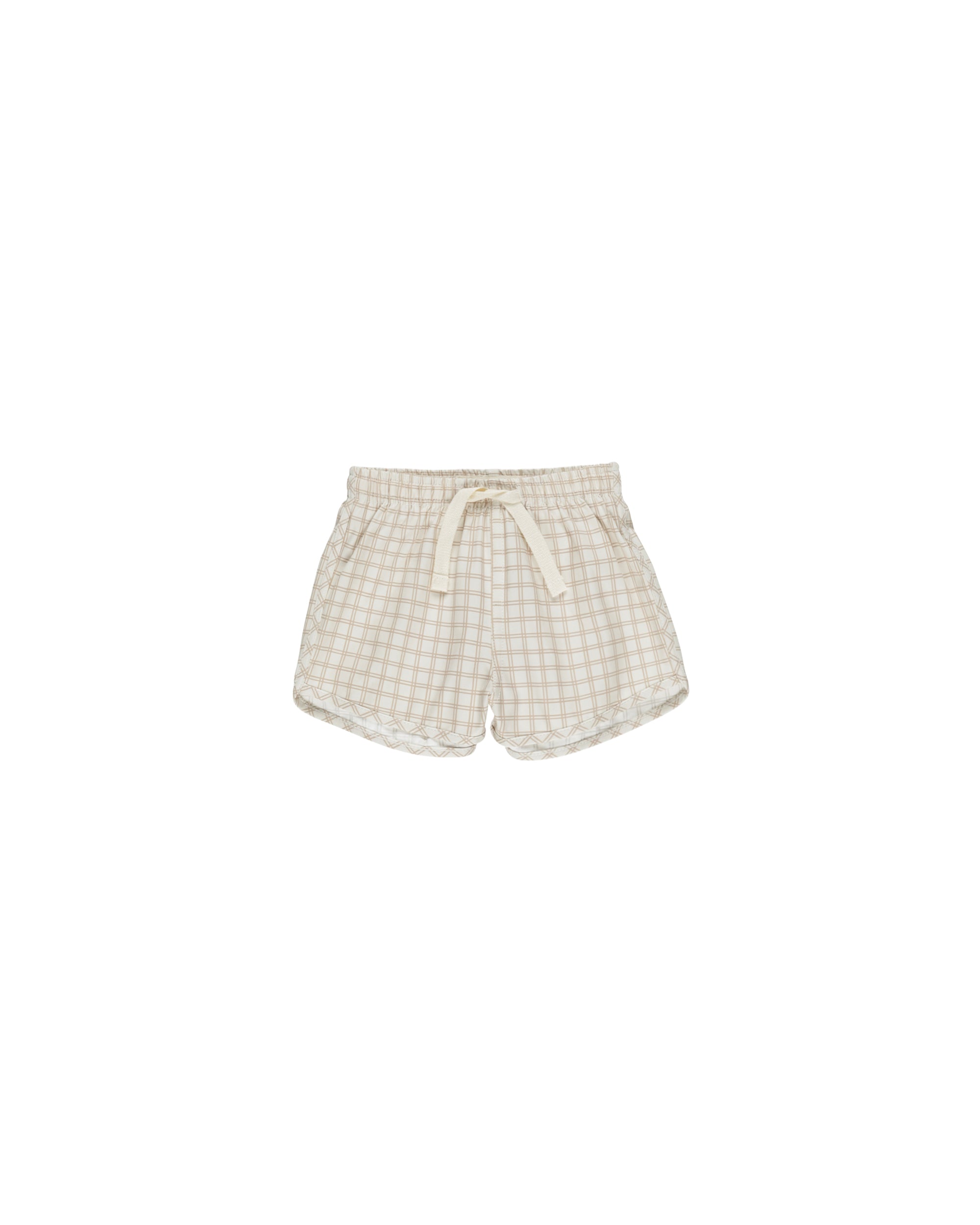 QM | SS25 D2 | Boys Swim Short | Oat Check 