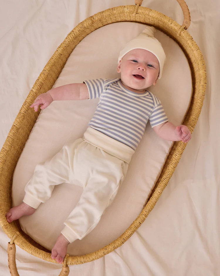 Quincy Mae | Knotted Baby Hat | Ivory 