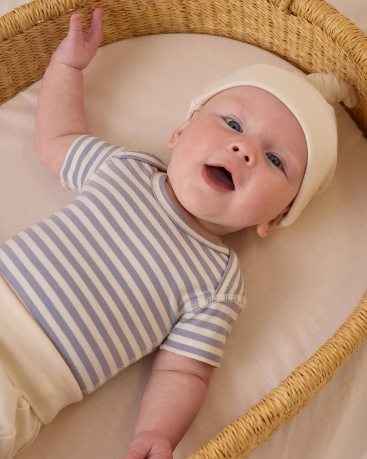 Quincy Mae | Knotted Baby Hat | Ivory 