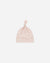 Quincy Mae | Knotted Baby Hat | Pink Blossom 