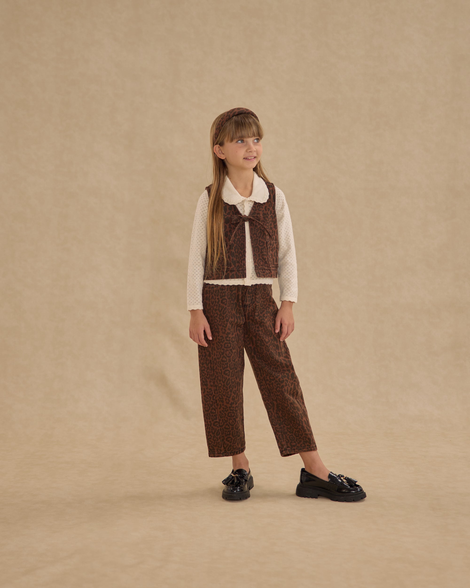 Barrel Pant | Leopard