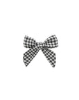 Bow | Black Gingham