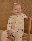 Button Down Jumpsuit | Hearts
