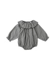 Colette Romper | Black Gingham