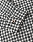 Collared Long Sleeve Shirt | Black Gingham