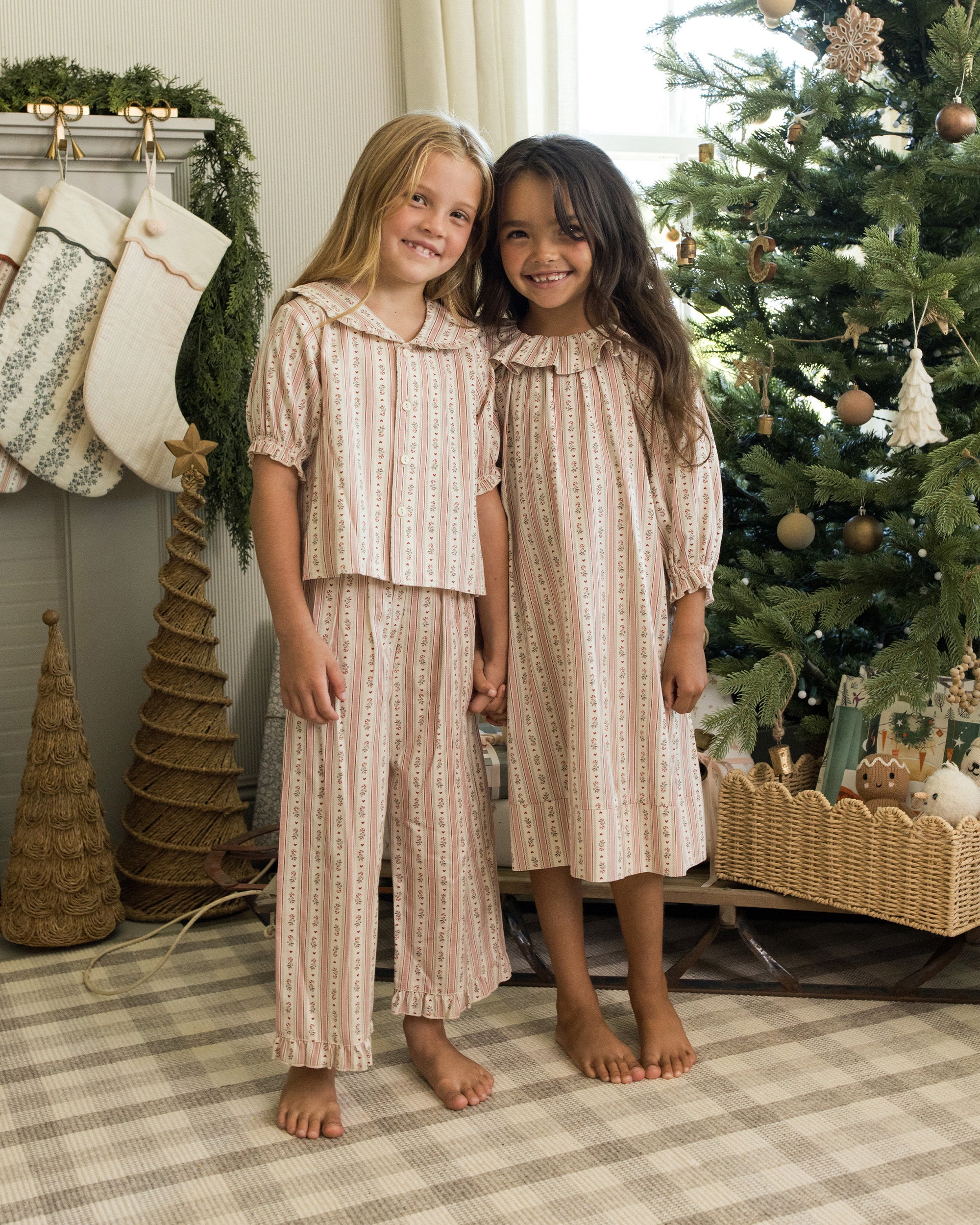 Girl&#39;s Nightgown | Candy Cane Stripe