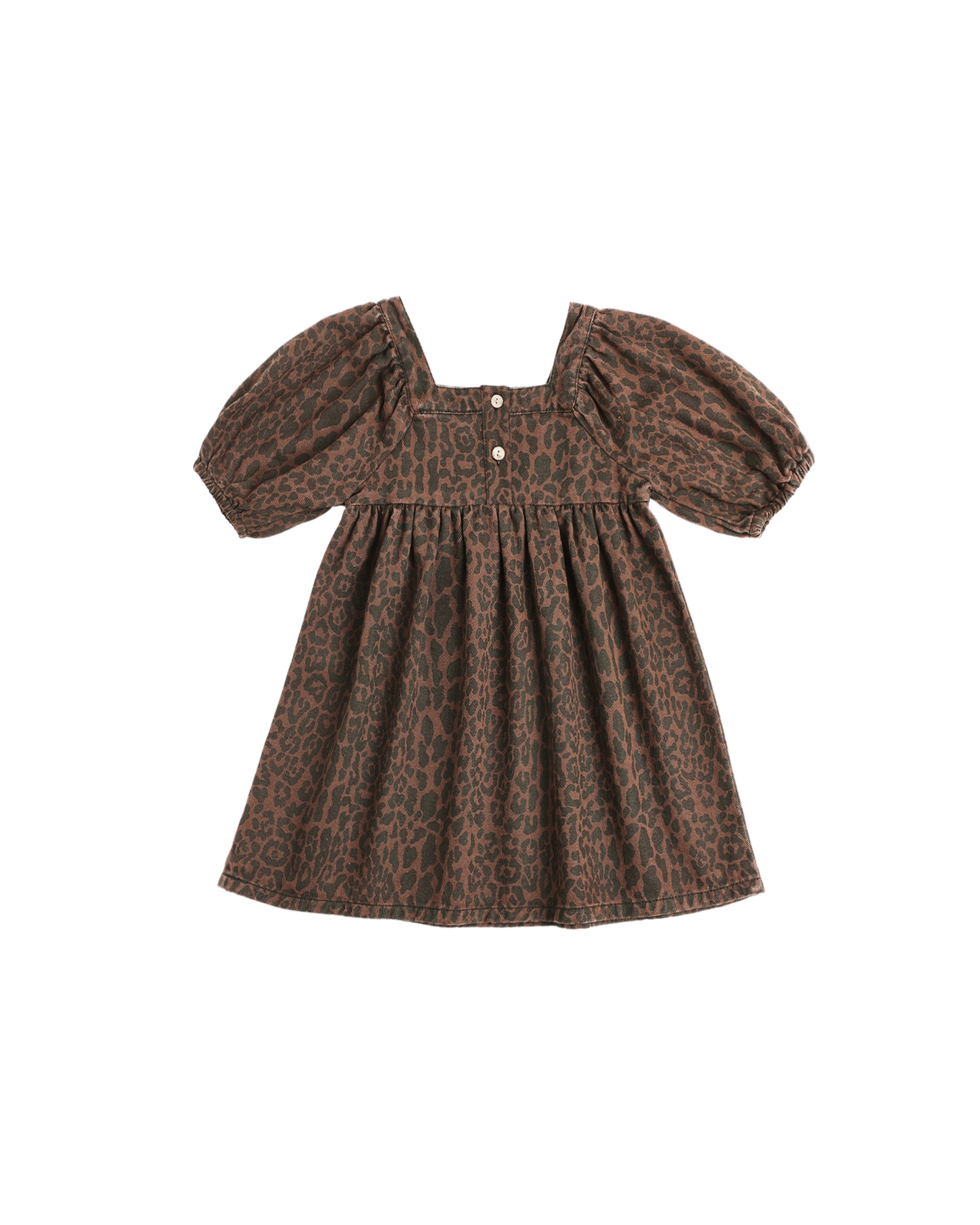 Gretta Babydoll Dress | Leopard