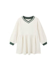 Raglan Sweatshirt Dress | Natural