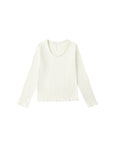 Ribbed Long Sleeve | Ivory