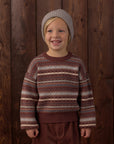 Aspen Sweater | Mulberry Multi-Stripe