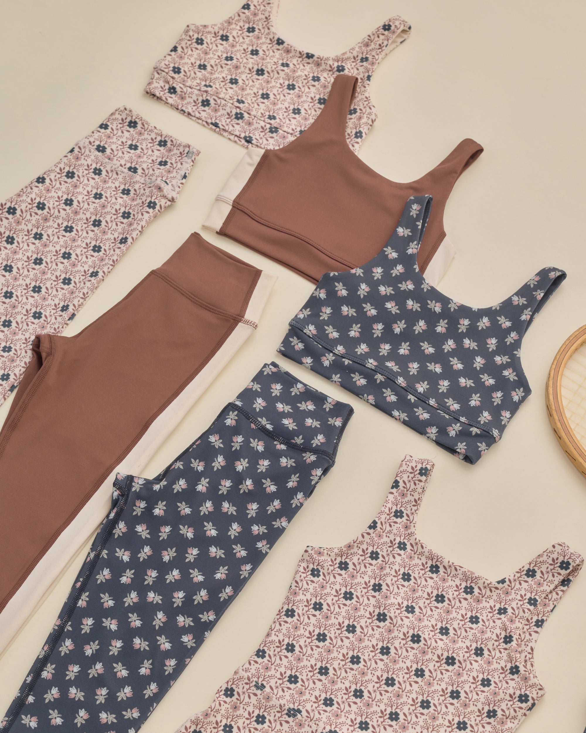 Basic Legging | Blue Blooms