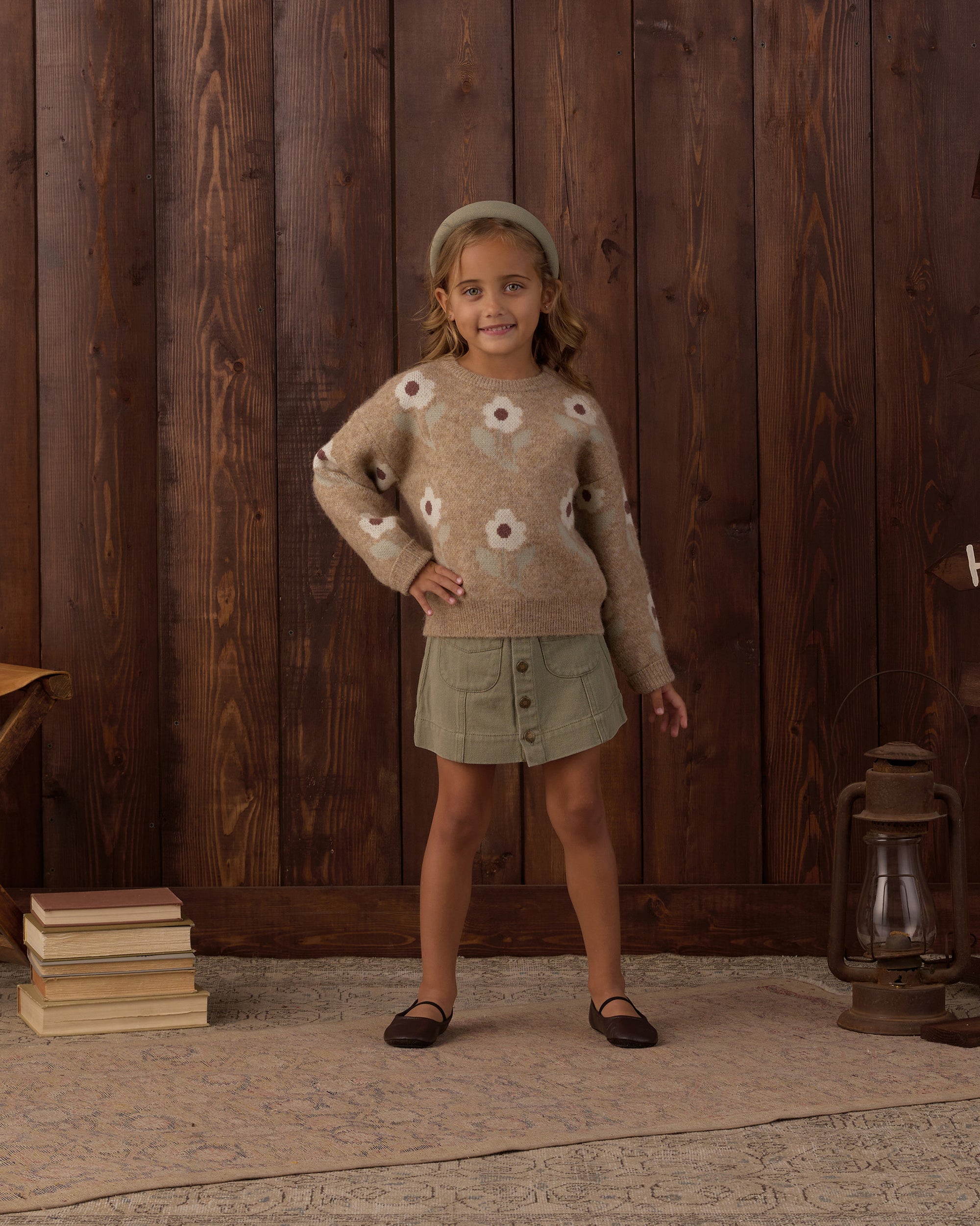 Denver Mini Skirt | Dark Sage