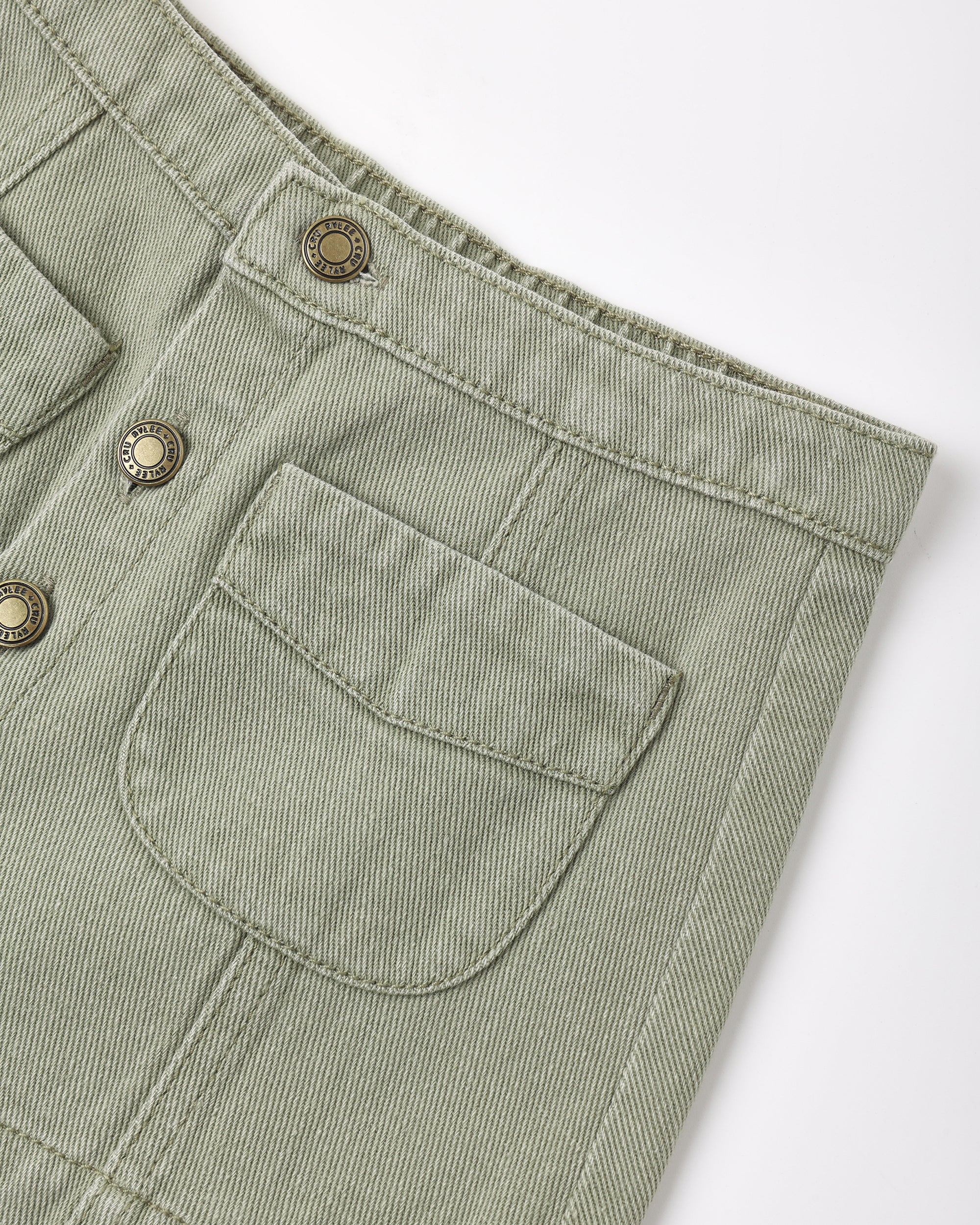 Denver Mini Skirt | Dark Sage