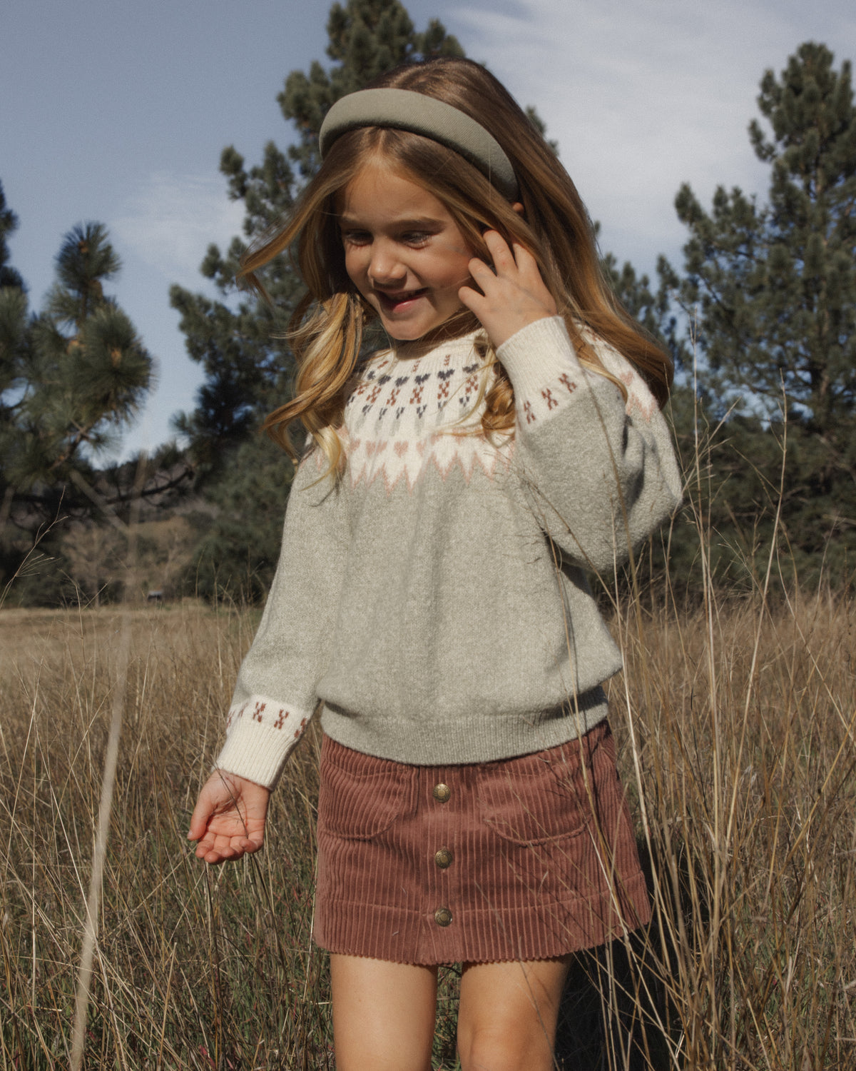 Fair Isle Sweater | Sage