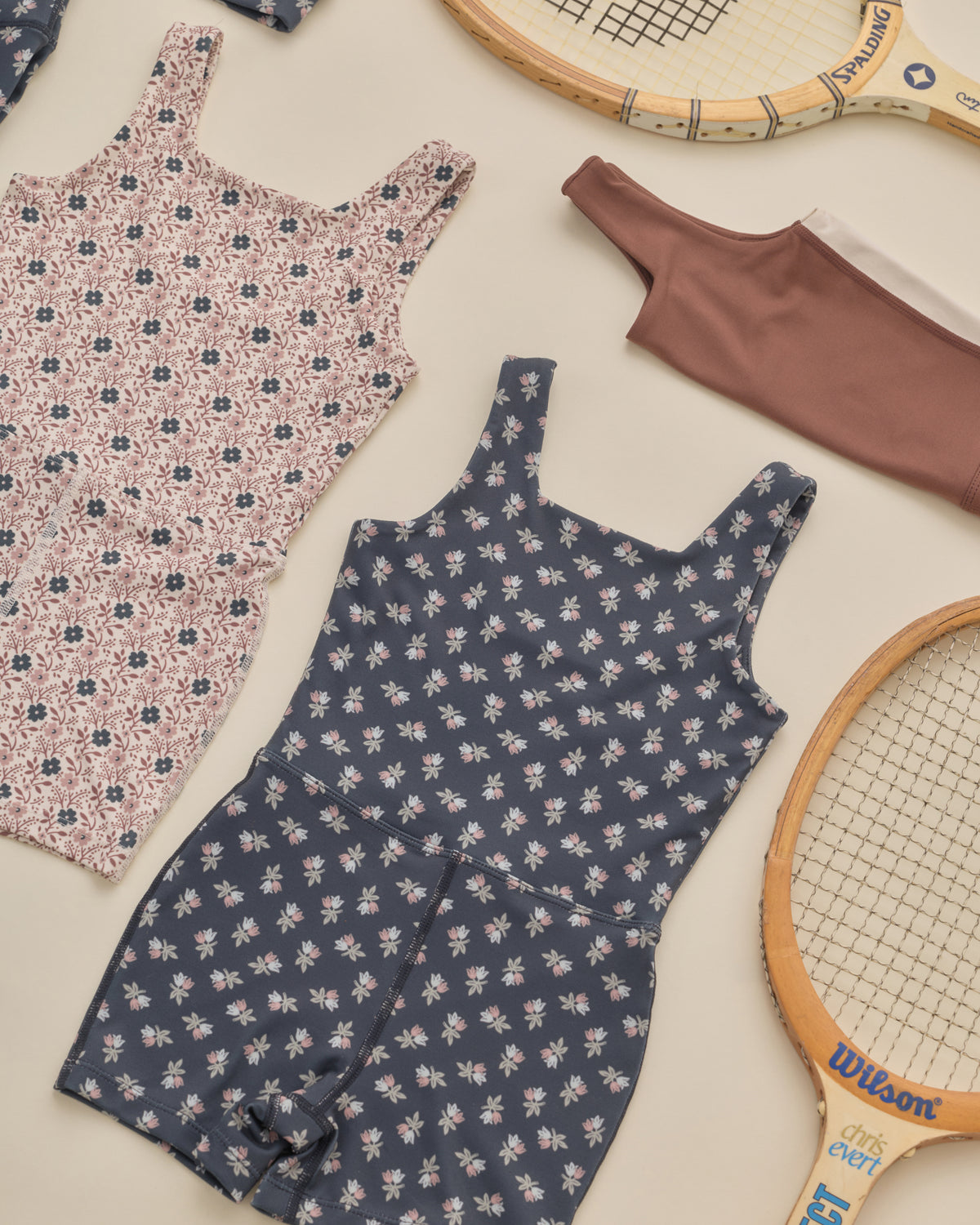 Malibu Bodysuit | Blue Blooms