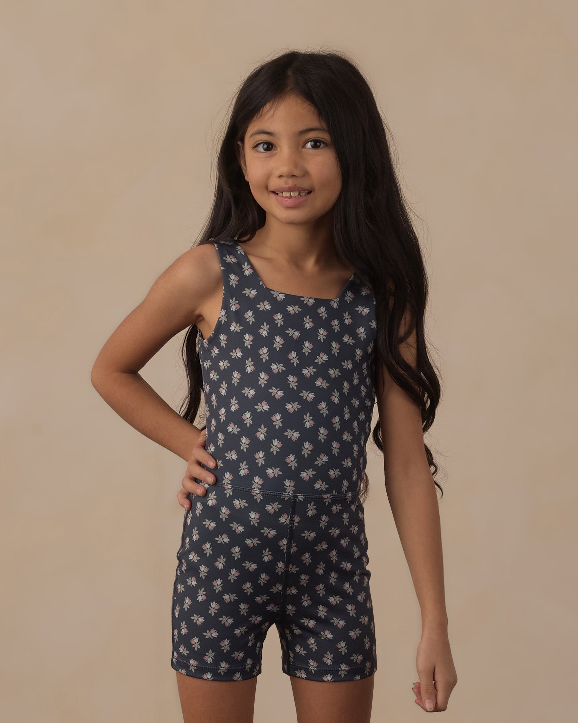 Malibu Bodysuit | Blue Blooms