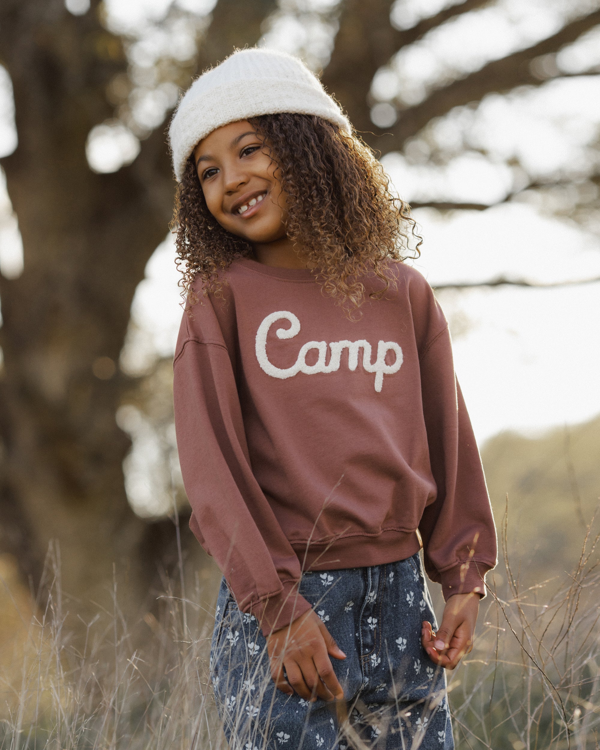 Baby Oversized Sweatshirt | Camp