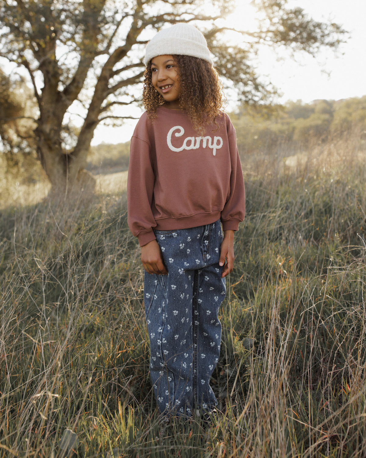 Baby Oversized Sweatshirt | Camp