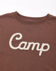 Baby Oversized Sweatshirt | Camp