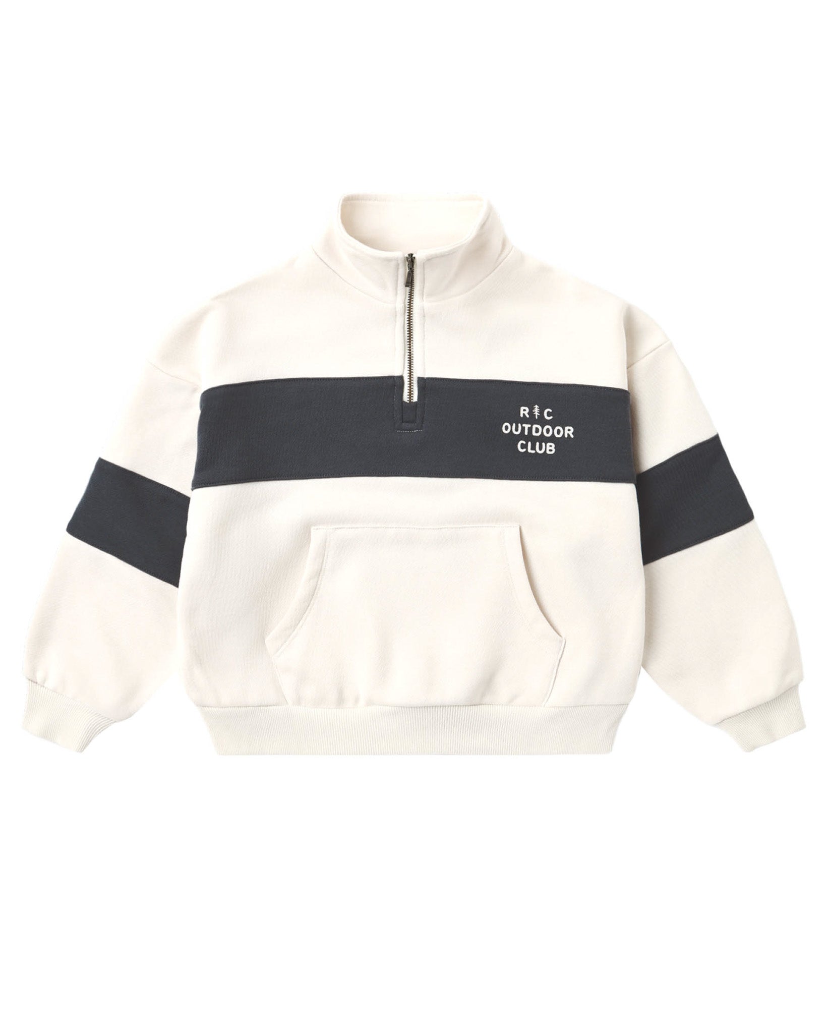 Panel Stripe Half Zip | Outdoor Club