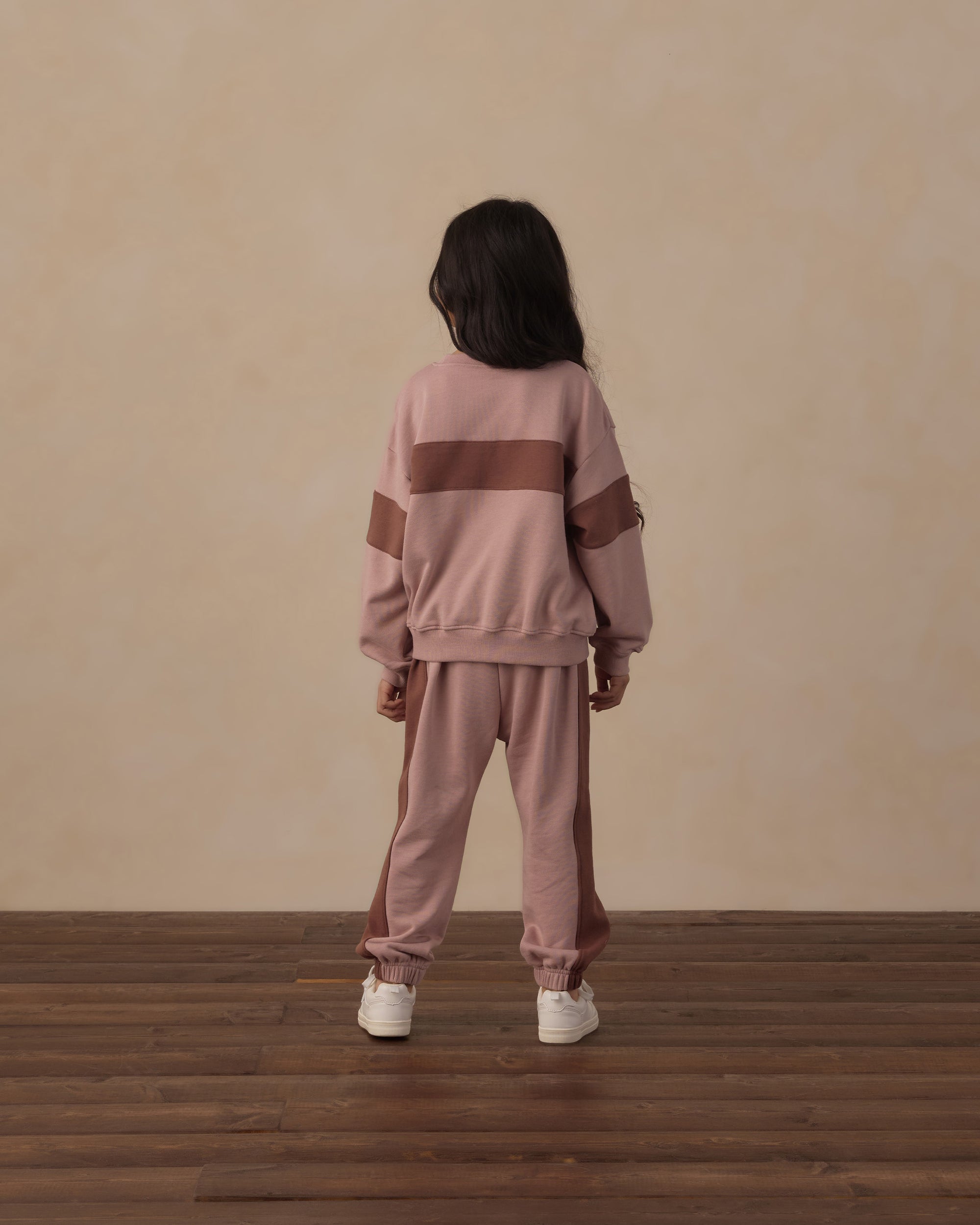 Paneled Sweatpant | Rosewood