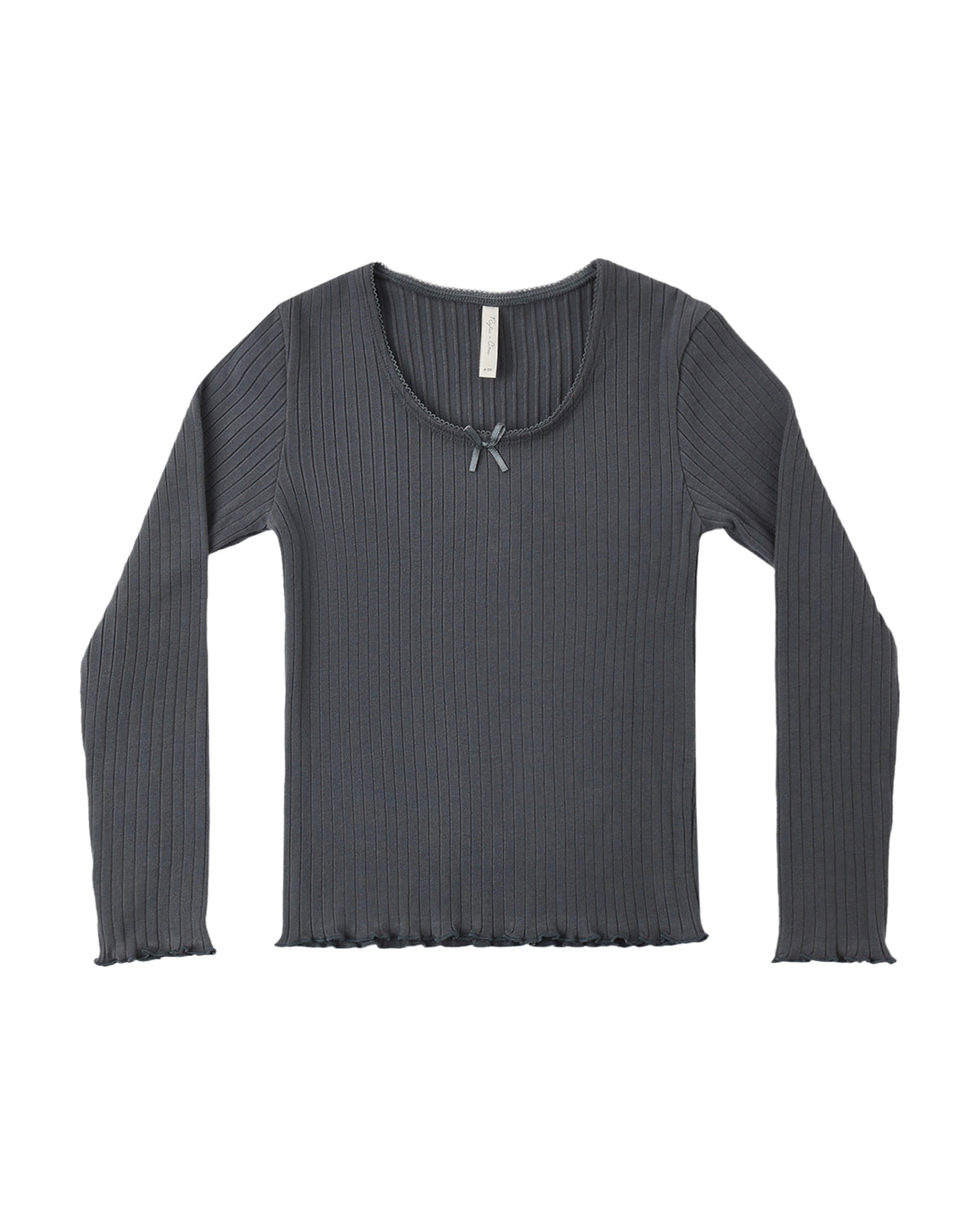 Ribbed Long Sleeve | Midnight