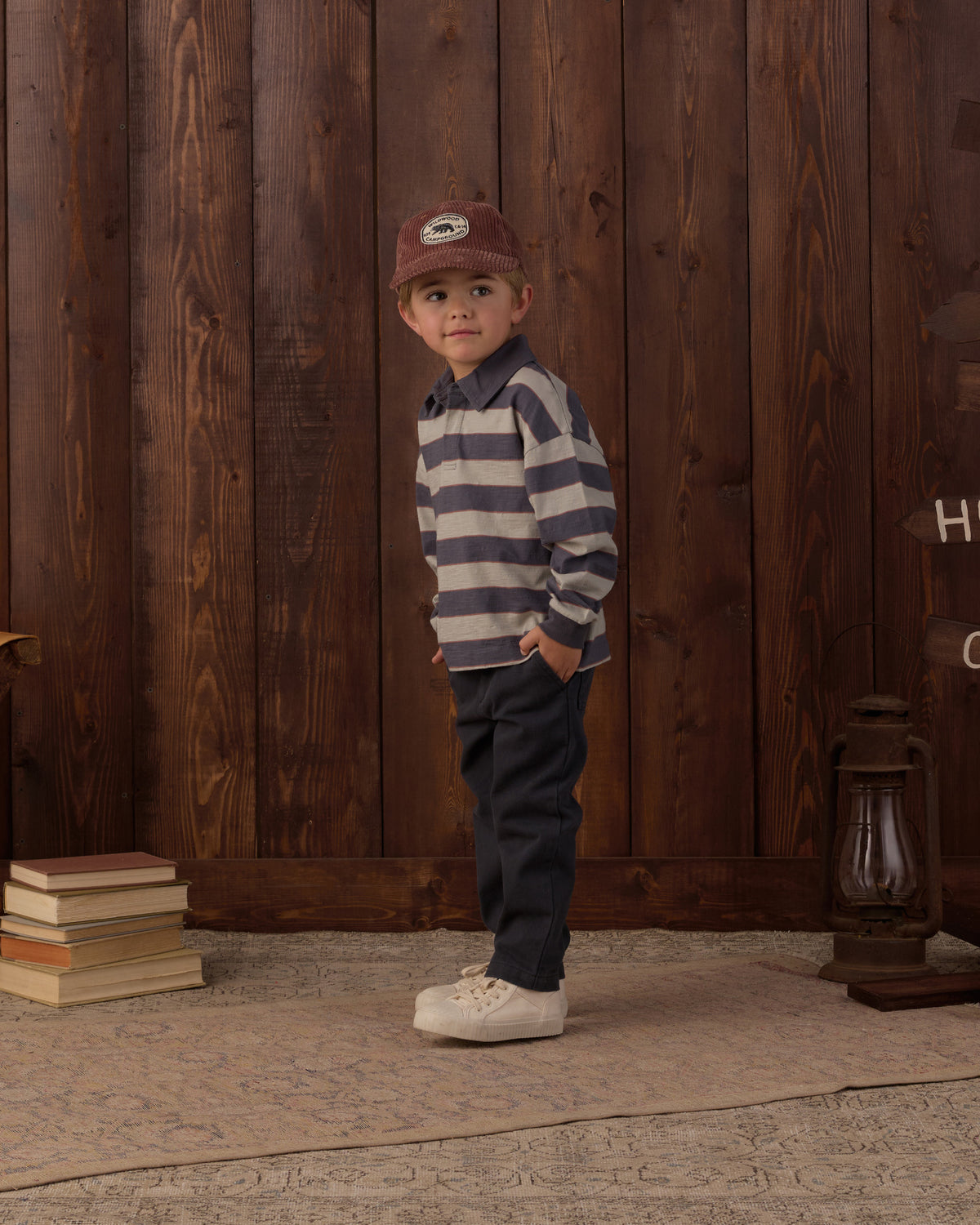 Rugby Polo | Sage Stripe