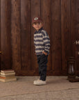 Rugby Polo | Sage Stripe