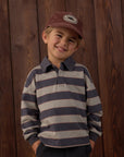 Rugby Polo | Sage Stripe