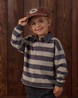 Rugby Polo | Sage Stripe