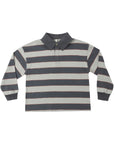 Rugby Polo | Sage Stripe