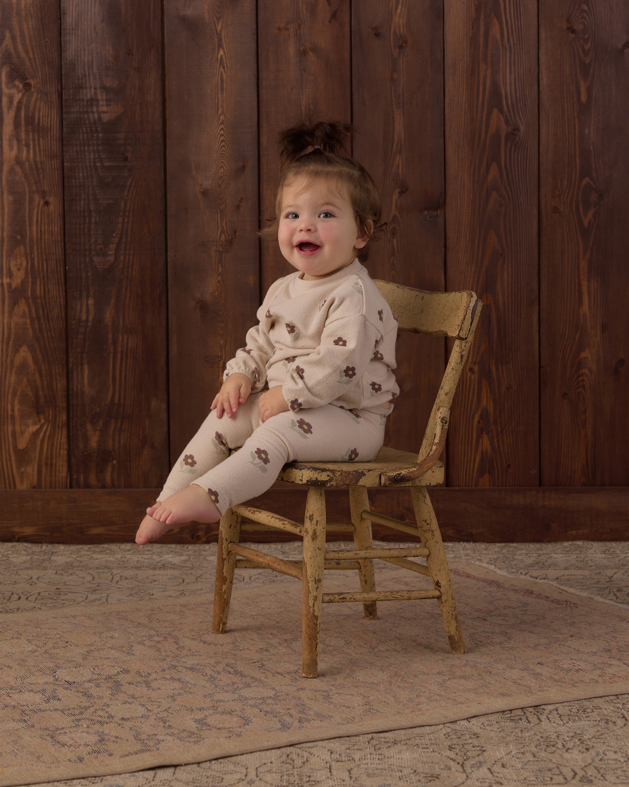 Spongey Knit Set | Petal Daisy