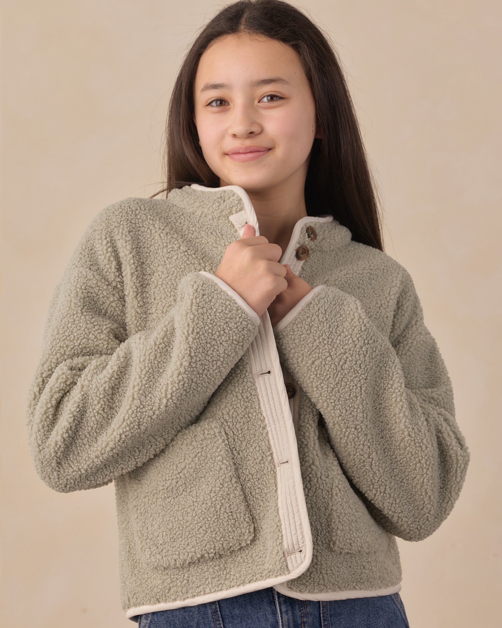 Teen Chalet Jacket | Sage