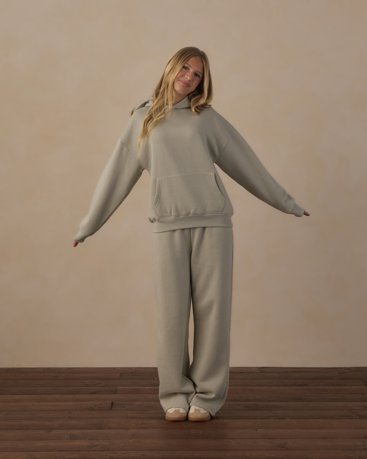 Teen Relaxed Hoodie | Sage