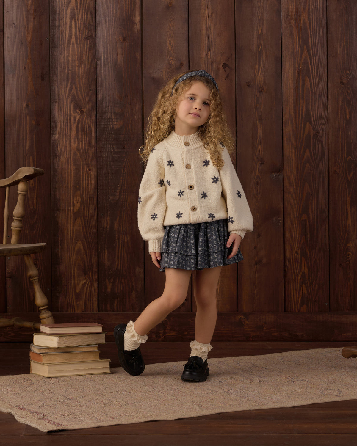 Tulip Cardigan | Midnight Daisy