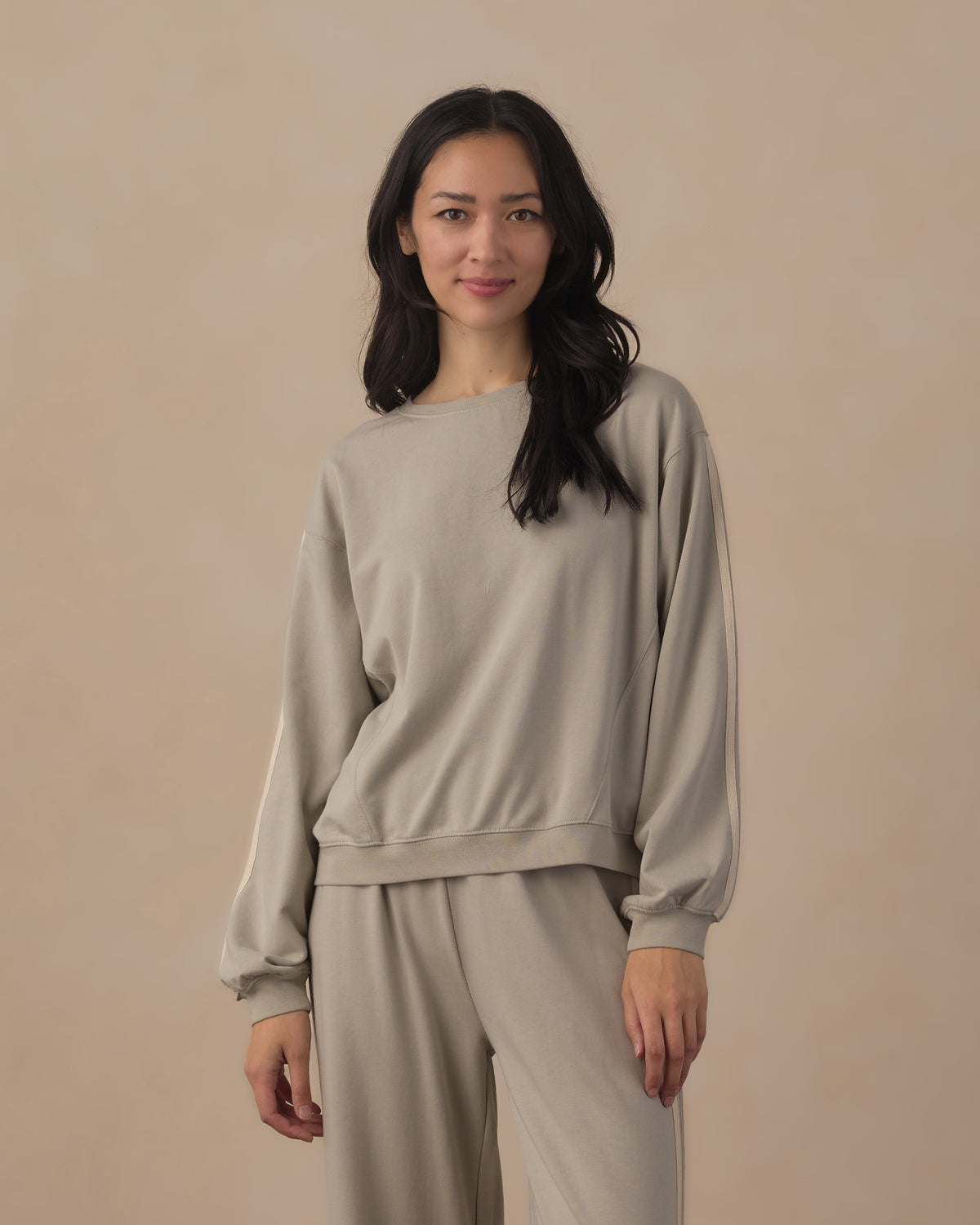 Womens Oversized Sweatshirt | Sage