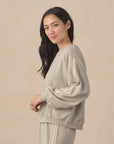 Womens Oversized Sweatshirt | Sage