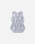 Cinch Playsuit | Periwinkle Daisy
