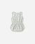Cinch Playsuit | Seafoam Shells