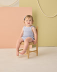Crochet Romper | Periwinkle