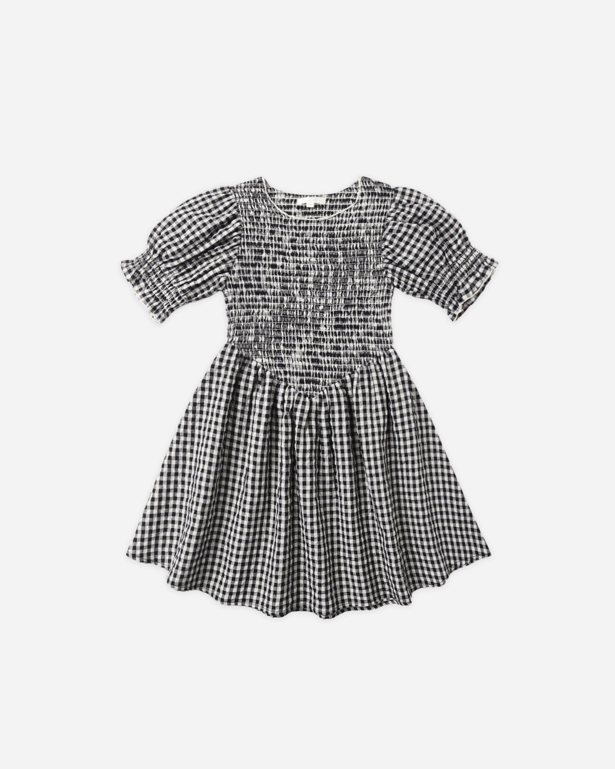Louise Dress | Black Check