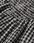 Louise Dress | Black Check