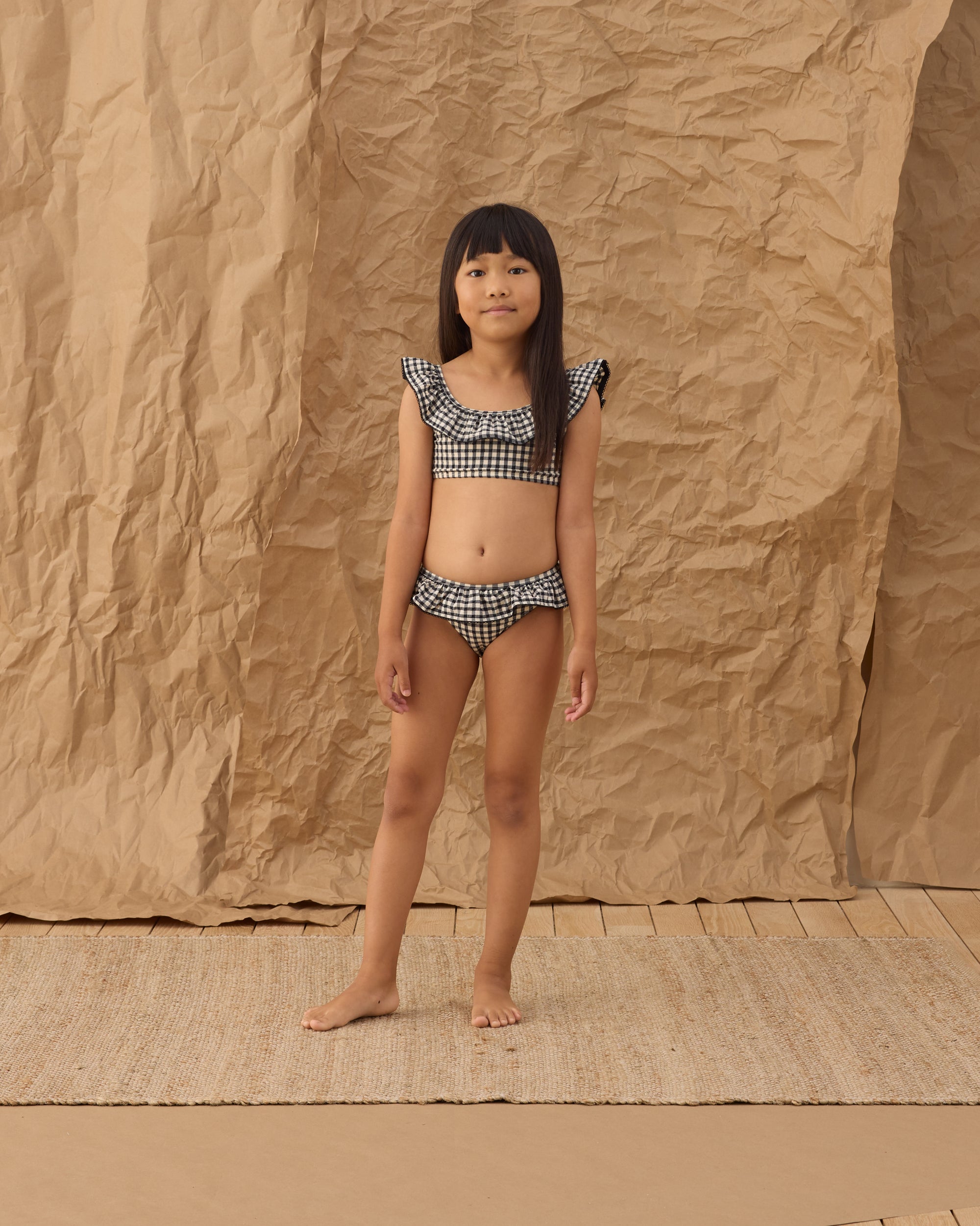 Margot Bikini | Black Gingham